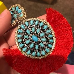 CUSTOM TURQUOISE EARRINGS!